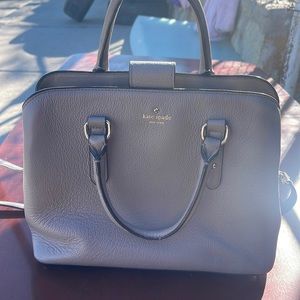 Kate spade purse gray